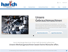 Tablet Screenshot of harich.de